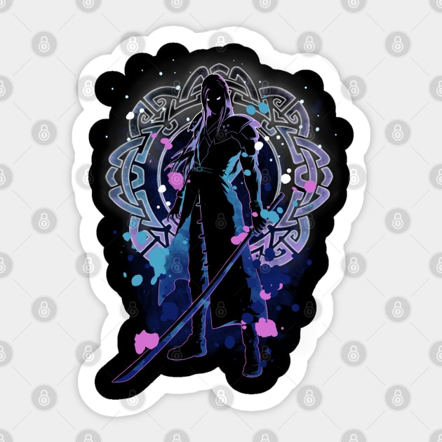 Sephiroth Sticker by xMorfina